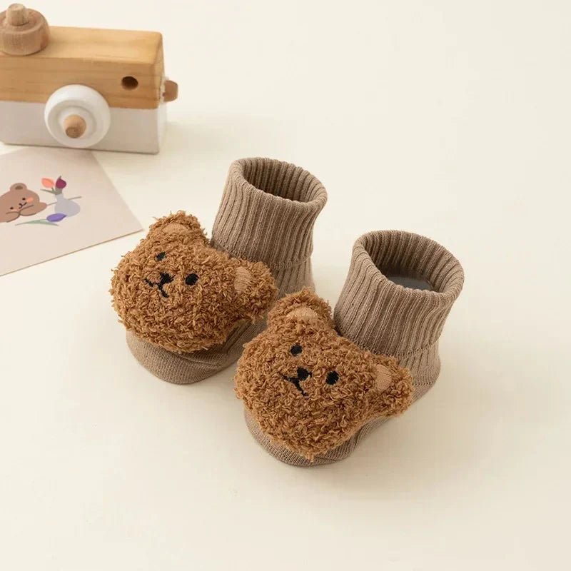 Cartoon Bear Baby Socks